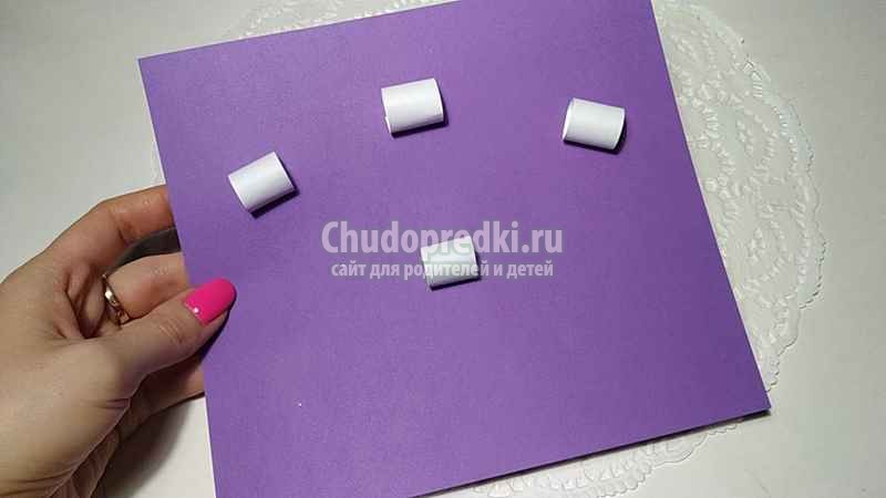 объемная зимняя поделка Сказочный лес