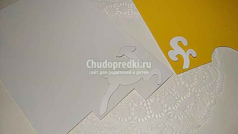 объемная зимняя поделка Сказочный лес