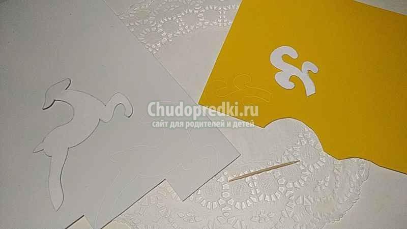 объемная зимняя поделка Сказочный лес