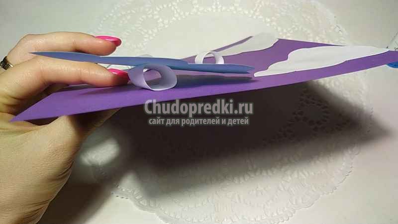 объемная зимняя поделка Сказочный лес