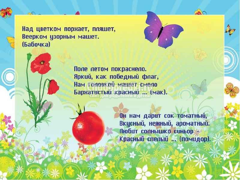 загадки про лето