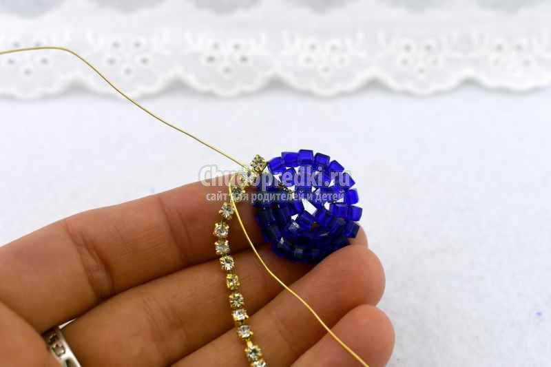 Серьги из бисера своими руками