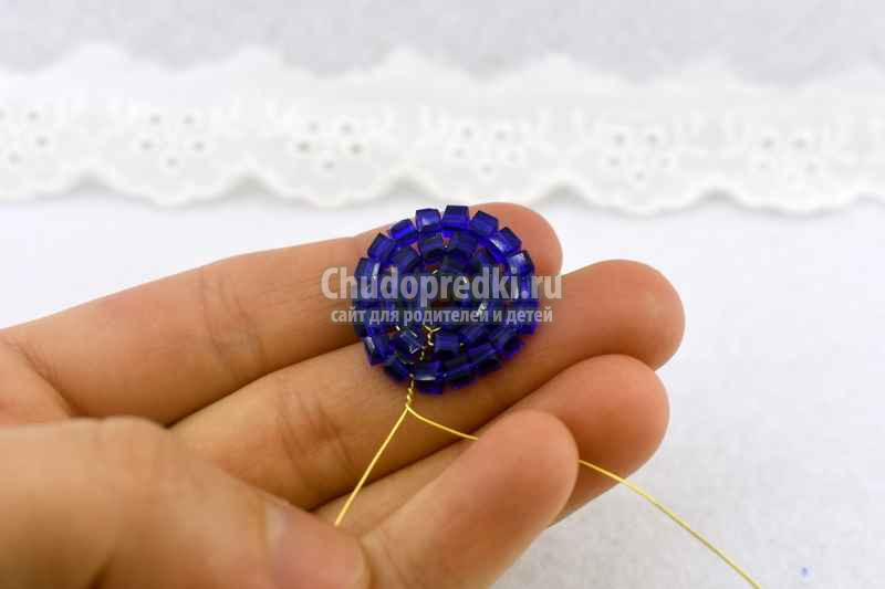 Серьги из бисера своими руками