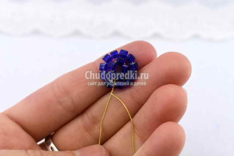 Серьги из бисера своими руками
