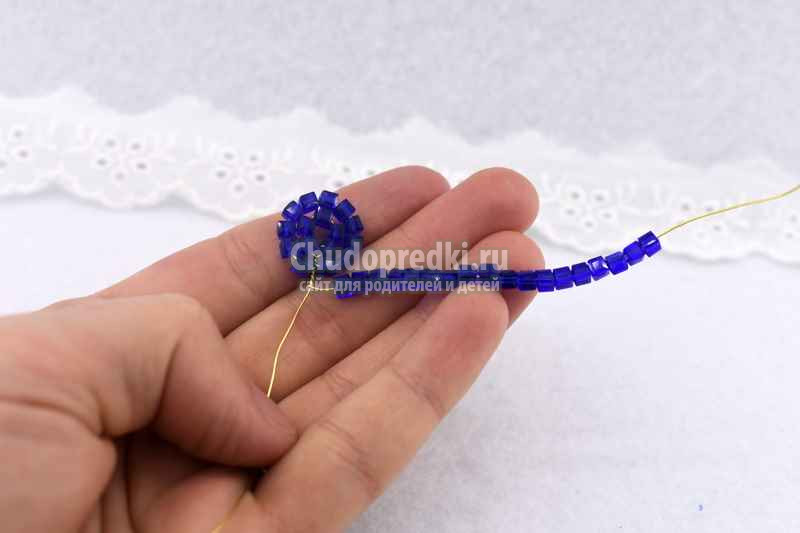 Серьги из бисера своими руками
