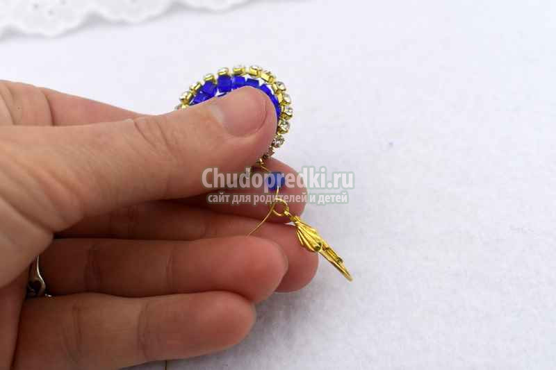 Серьги своими руками из бисера