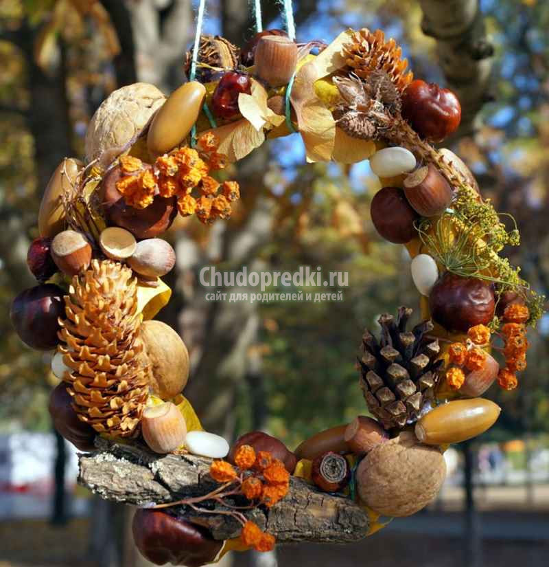Человечки из желудей