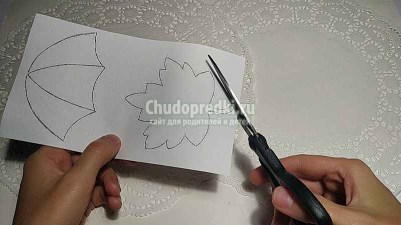 листья из цветной бумаги аппликация